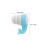 3Paires Bouchons Silicone Étanches Pour Natation Voyage 11