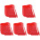 60Ensembles Bols Baseball Rouge , Pour Maison 4