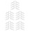 40Pcs Pom Vertical Blind Valance Clips White Curtain Fasteners 5