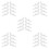 40Pcs Pom Vertical Blind Valance Clips White Curtain Fasteners 8