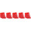 60Ensembles Bols Baseball Rouge , Pour Maison 10