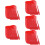 60Ensembles Bols Baseball Rouge , Pour Maison 11