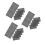 Mesh PVC Noir Résistant Eau Pour Projets Artisanaux Cosplay 8