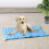 Dog Cooling Mat Xl Rectangular Sky-Blue 1pack 10