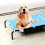 Dog Cooling Mat Xl Rectangular Sky-Blue 1pack 11
