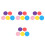 200Pcs Bright Assorted Paper Plates Cake Dessert Wedding Party Use 4