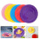 200Pcs Bright Assorted Paper Plates Cake Dessert Wedding Party Use 10