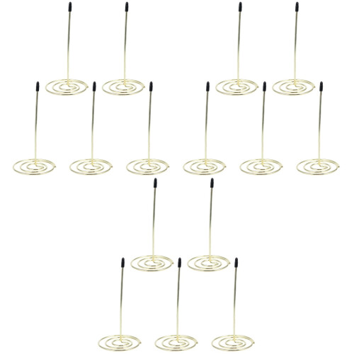 15Pièces Porte-Menus En Acier Inoxydable Et Polyvalent 1