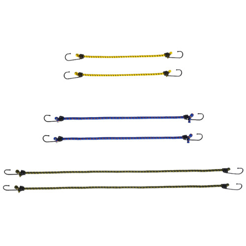 30Pièces Élastiques Robustes Multi-Couleurs Pour Camping 1