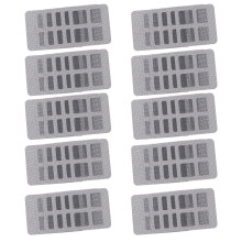 60PCS Plastic Floor Drain Covers Hair Catcher Mesh 100x100mm