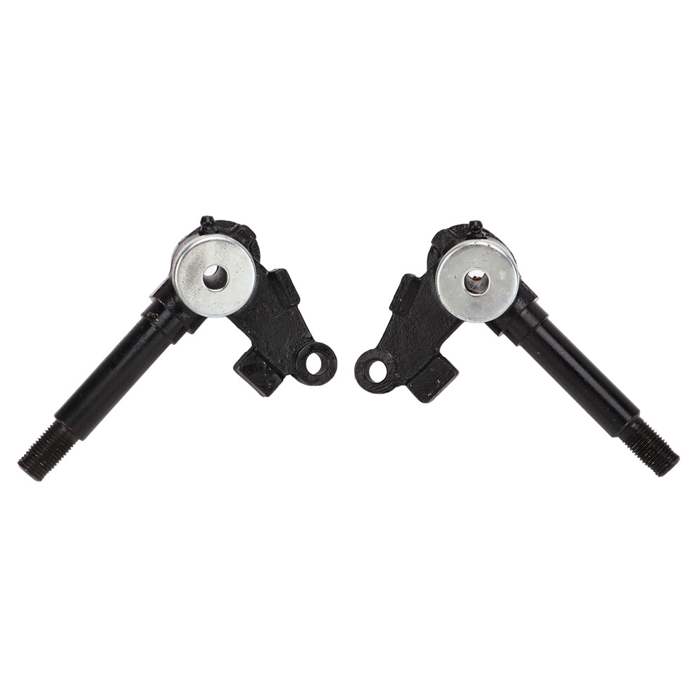 High Hardness Steering Knuckle For Go Kart Mini Suv, Smooth Steering Ball Joint Kit Replacement For110 150Cc Atv, 14Mm Thread Durable Spindle Pair, 9489952153988