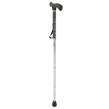 Adjustable Aluminum Foldable Walking Cane for Seniors & Trekking 83-93cm