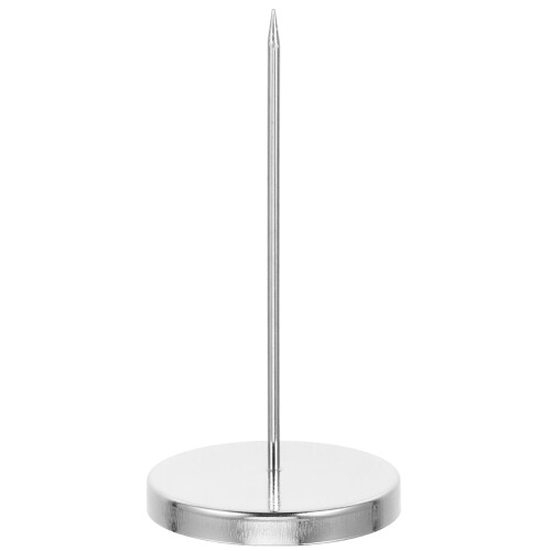 5Pièces Piquet À Reçus Inoxydable Argenté Pour Usage Polyvalent 1