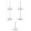5Pièces Piquet À Reçus Inoxydable Argenté Pour Usage Polyvalent 9