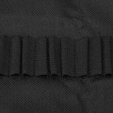 Canvas Pencils Holder Wrap Case for 72 Pencils, Black, Size Adjustable