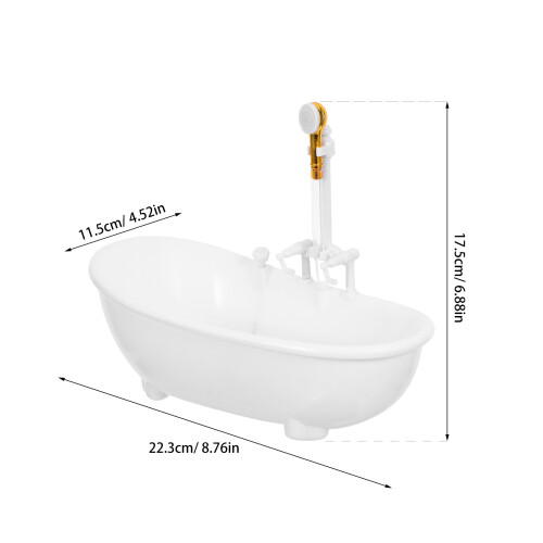 3Pièces Piscine Bain Blanche Fonction Et Son Électrique 2