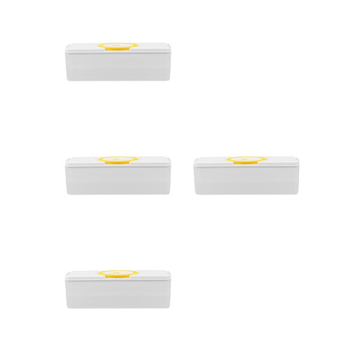 4Pièces De Conservation Transparent Pour Usage 2