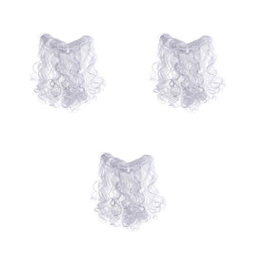 3Pièces Barbe De Père Confortable Pour Fêtes Costumées 1
