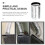 Tuyau D'évacuation Flexible Aluminium Argent Pour Hotte 6