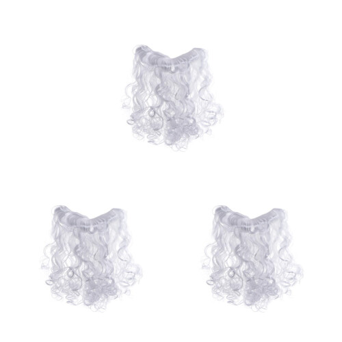 3Pièces Barbe De Père Confortable Pour Fêtes Costumées 2