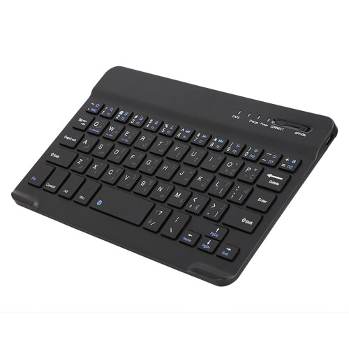 Compact Foldable Bluetooth Keyboard With Non Slip Base, Universal Wireless Mini Keyboard For iPad iPhone Samsung Galaxy Tab Smartphone 2