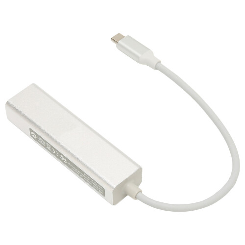 Προσαρμογέας δικτύου RJ45 για συσκευές USB C με λειτουργικότητα 2 σε 1, προσαρμογέας 2