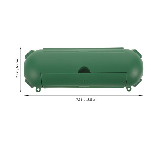 Cache-Protection Câble D'extension Vert Étanche En Plastique Ps 1