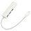 Προσαρμογέας δικτύου RJ45 για συσκευές USB C με λειτουργικότητα 2 σε 1, προσαρμογέας 8