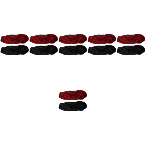12Pièces Bonnets De Satin Femmes Longs Et Épais Multi 2