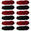 12Pièces Bonnets De Satin Femmes Longs Et Épais Multi 5