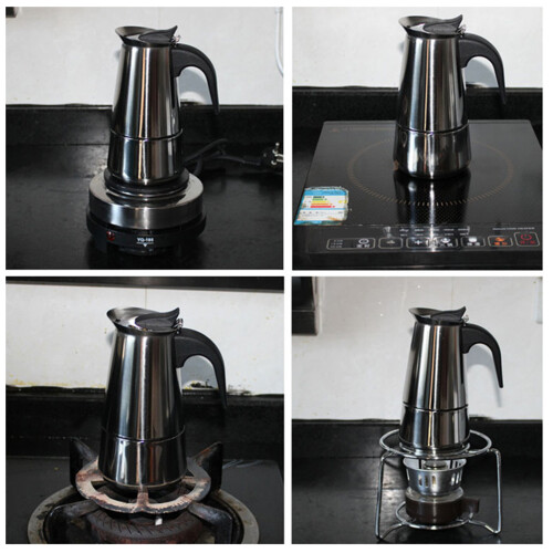 Coffee Pot Induction Stainless Steel 2