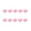 30Pièces Cake Decoration Rose Motifs Nuage Pour Cupcakes Événements 2