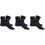 3Paires Natation Noir Confortables Résistantes 5