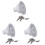 3Pcs Water Fill Dish with Sealed Lock for Trailer 2