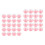 100Pcs Pink Clear Dome Cake Packing Boxes for Baking and Home Use 3