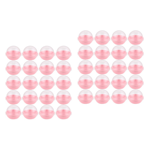100Pcs Pink Clear Dome Cake Packing Boxes for Baking and Home Use 2