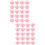 100Pcs Pink Clear Dome Cake Packing Boxes for Baking and Home Use 6