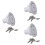 3Pcs Water Fill Dish with Sealed Lock for Trailer 5