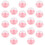 100Pcs Pink Clear Dome Cake Packing Boxes for Baking and Home Use 11