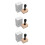 3Pcs Mini Ink Blending Tools Set Wooden Handle Assorted Colors for DIY 5