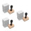 3Pcs Mini Ink Blending Tools Set Wooden Handle Assorted Colors for DIY 6