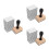 3Pcs Mini Ink Blending Tools Set Wooden Handle Assorted Colors for DIY 7