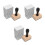 3Pcs Mini Ink Blending Tools Set Wooden Handle Assorted Colors for DIY 8