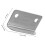20 Pcs Clamping Ring Track Ring Drawer Lock 3.90x2.00x0.80cm Silver 2