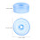 10 Pcs Tea Strainers For Loose Single Cup Large Infuser Blue 3