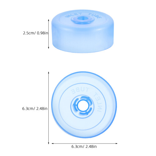 10 Pcs Tea Strainers For Loose Single Cup Large Infuser Blue 2
