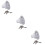 3Pcs Water Fill Dish with Sealed Lock for Trailer 8