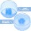 10 Pcs Tea Strainers For Loose Single Cup Large Infuser Blue 6