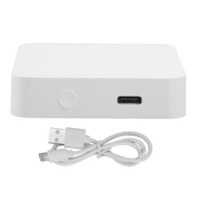 ZigBee3.0Communication Gateway Voice Control Compatibility APP Remote Management Smart Home Hub Multi Protocol Gateway WiFi2.4GHz Bridge for Tuya