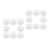 16Pcs White Sewing Thread Wax Beeswax Conditioner for Durable Threads 5